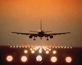airplane landing